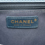 シャネル CHANEL ボーイシャネル28 A92193 23番台 ブルー ゴールド金具 ラムスキン レディース ショルダーバッグ