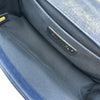 シャネル CHANEL ボーイシャネル25 A67086 26番台 ブルー ゴールド金具 キャビアスキン レディース ショルダーバッグ