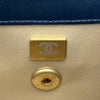 シャネル CHANEL トップハンドルショルダーバッグ AS4605 ブラック ゴールド金具 ラムアスキン レディース ショルダーバッグ