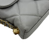 シャネル CHANEL マトラッセココマークチェーンショルダーバッグ AS2588 グレー ゴールド金具 ラムスキン レディース ショルダーバッグ