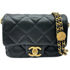 シャネル CHANEL ミニフラップチェーンショルダーバッグ AS3368 ブラック ゴールド金具 キャビアアスキン レディース ショルダーバッグ