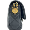 シャネル CHANEL ミニフラップチェーンショルダーバッグ AS3368 ブラック ゴールド金具 キャビアアスキン レディース ショルダーバッグ