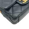 シャネル CHANEL ミニフラップチェーンショルダーバッグ AS3368 ブラック ゴールド金具 キャビアアスキン レディース ショルダーバッグ