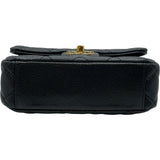 シャネル CHANEL ミニマトラッセ18 AS5098 ブラック ゴールド金具 キャビアスキン レディース ショルダーバッグ