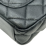 シャネル CHANEL ミニマトラッセ18 AS5098 ブラック ゴールド金具 キャビアスキン レディース ショルダーバッグ
