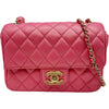 シャネル CHANEL マトラッセミニフラップバッグ AS3783 ピンク ゴールド金具 ラムスキン レディース ショルダーバッグ