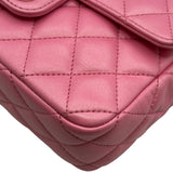 シャネル CHANEL マトラッセミニフラップバッグ AS3783 ピンク ゴールド金具 ラムスキン レディース ショルダーバッグ