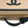 シャネル CHANEL CCフィリグリースモールバニティショルダーバッグ A93342 27番台 ベージュ ゴールド金具 キャビアスキン レディース ショルダーバッグ