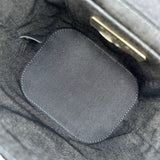 シャネル CHANEL バニティ2WAYチェーンショルダー AS0323 28番台 ブラック/ブルー ゴールド金具 ラムスキン レディース ショルダーバッグ