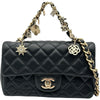 シャネル CHANEL ミニマトラッセチェーンショルダー AS3326 30番台 ブラック ゴールド金具 ラムスキン レディース ショルダーバッグ