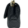 シャネル CHANEL マトラッセフラップショルダーバッグ AS2210 30番台 ブラック ゴールド金具 ラムスキン レディース ショルダーバッグ