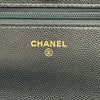 シャネル CHANEL マトラッセチェーンウォレット AP3113 ブラック ゴールド金具 キャビアアスキン レディース ショルダーバッグ