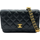 シャネル CHANEL マトラッセチェーンウォレット AP3113 ブラック ゴールド金具 キャビアアスキン レディース ショルダーバッグ