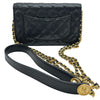 シャネル CHANEL マトラッセチェーンウォレット AP3113 ブラック ゴールド金具 キャビアアスキン レディース ショルダーバッグ