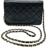 シャネル CHANEL CHANEL31 チェーンウォレット AP2703 ブラック ゴールド金具 パテントカーフスキン レディース ショルダーバッグ