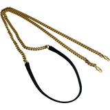 サンローラン SAINT LAURENT ケイトチェーンウォレット 452159 ブラックー ゴールド金具 レザー レディース ショルダーバッグ