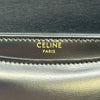 セリーヌ CELINE ティーンブザス 110413 ブラック ゴールド金具 シャイニーカーフアスキン レディース ショルダーバッグ