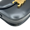 セリーヌ CELINE ティーンブザス 110413 ブラック ゴールド金具 シャイニーカーフアスキン レディース ショルダーバッグ