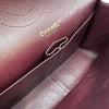 シャネル CHANEL デカマトラッセ30 A58600 24番台 ブラック ゴールド金具 キャビアスキン レディース ショルダーバッグ