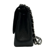 シャネル CHANEL デカマトラッセ30 A58600 21番台 ブラック シルバー金具 キャビアスキン レディース ショルダーバッグ