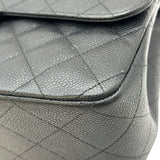 シャネル CHANEL デカマトラッセ30 A58600 21番台 ブラック シルバー金具 キャビアスキン レディース ショルダーバッグ