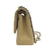 シャネル CHANEL デカマトラッセ30 A58600 15番台 ベージュ シルバー金具 ラムスキン レディース ショルダーバッグ