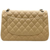シャネル CHANEL デカマトラッセ30 A58600 15番台 ベージュ シルバー金具 ラムスキン レディース ショルダーバッグ