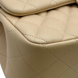 シャネル CHANEL デカマトラッセ30 A58600 15番台 ベージュ シルバー金具 ラムスキン レディース ショルダーバッグ