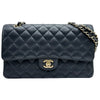 シャネル CHANEL マトラッセ25 A01112 28番台 ネイビー ゴールド金具 キャビアスキン レディース ショルダーバッグ