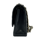 シャネル CHANEL マトラッセ25 A01112 28番台 ネイビー ゴールド金具 キャビアスキン レディース ショルダーバッグ