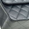 シャネル CHANEL マトラッセ25 A01112 28番台 ネイビー ゴールド金具 キャビアスキン レディース ショルダーバッグ