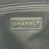シャネル CHANEL GSTチェーントート A50995 17番台 ブラック ゴールド金具 キャビアスキン レディース ハンドバッグ
