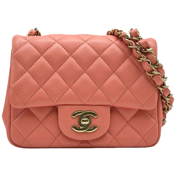 チ*猫様 CHANEL ミニショルダー　ショルダーバッグ　ピンク　ノベルティ シャネル CHANEL ミニマトラッセ A35200 ピンク ゴールド金具