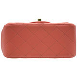 シャネル CHANEL ミニマトラッセ18 A35200 ピンク ゴールド金具 ラムスキン レディース ショルダーバッグ