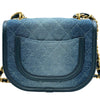 シャネル CHANEL スモール メッセンジャー バッグ AS4850 ブルー ゴールド金具 デニム レディース ショルダーバッグ