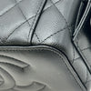 シャネル CHANEL マトラッセ トップハンドル2WAYバニティ AP3017 ブラック ゴールド金具 キャビアスキン レディース ショルダーバッグ