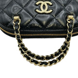 シャネル CHANEL マトラッセチェーンハンドルショルダー AP3354 ブラック ゴールド金具 シャイニーラムスキン レディース ショルダーバッグ