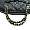 シャネル CHANEL マトラッセチェーンハンドルショルダー AP3354 ブラック ゴールド金具 シャイニーラムスキン レディース ショルダーバッグ
