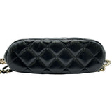 シャネル CHANEL マトラッセチェーンハンドルショルダー AP3354 ブラック ゴールド金具 シャイニーラムスキン レディース ショルダーバッグ