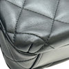 シャネル CHANEL マトラッセ ロゴチャームチェーンショルダー AS4986 ブラック ゴールド金具 ラムスキン レディース ショルダーバッグ