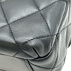 シャネル CHANEL マトラッセ ロゴチャームチェーンショルダー AS4986 ブラック ゴールド金具 ラムスキン レディース ショルダーバッグ