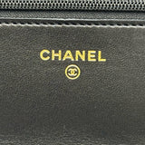 シャネル CHANEL マトラッセチェーンウォレット AP0250 ブラック ゴールド金具 ラムスキン レディース ショルダーバッグ
