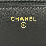 シャネル CHANEL マトラッセチェーンウォレット AP0250 ブラック ゴールド金具 ラムスキン レディース ショルダーバッグ