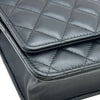 シャネル CHANEL マトラッセチェーンウォレット AP0250 ブラック ゴールド金具 ラムスキン レディース ショルダーバッグ