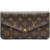 ルイ・ヴィトン LOUIS VUITTON ポシェット・フェリシー M81896 ブラウン モノグラム・キャンバス レディース ショルダーバッグ