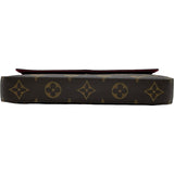 ルイ・ヴィトン LOUIS VUITTON ポシェット・フェリシー M81896 ブラウン モノグラム・キャンバス レディース ショルダーバッグ
