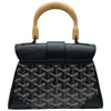 ゴヤール GOYARD サイゴンミニ ブラック コーティングキャンバス レディース ショルダーバッグ
