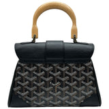 ゴヤール GOYARD サイゴンミニ ブラック コーティングキャンバス レディース ショルダーバッグ