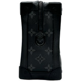ルイ・ヴィトン LOUIS VUITTON ソフトトランク M44730 ブラック モノグラム・エクリプス メンズ ショルダーバッグ