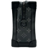 ルイ・ヴィトン LOUIS VUITTON ソフトトランク M44730 ブラック モノグラム・エクリプス メンズ ショルダーバッグ